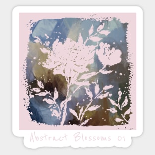 Abstract Blossoms 02 Sticker